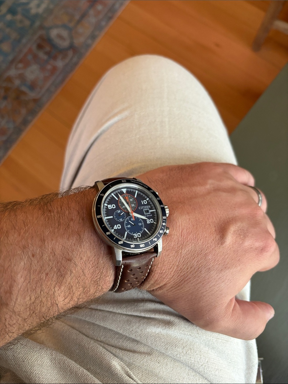 Men’s Citizen Brycen Eco-Drive Chronograph Men's Watch - Picture 5 of 7